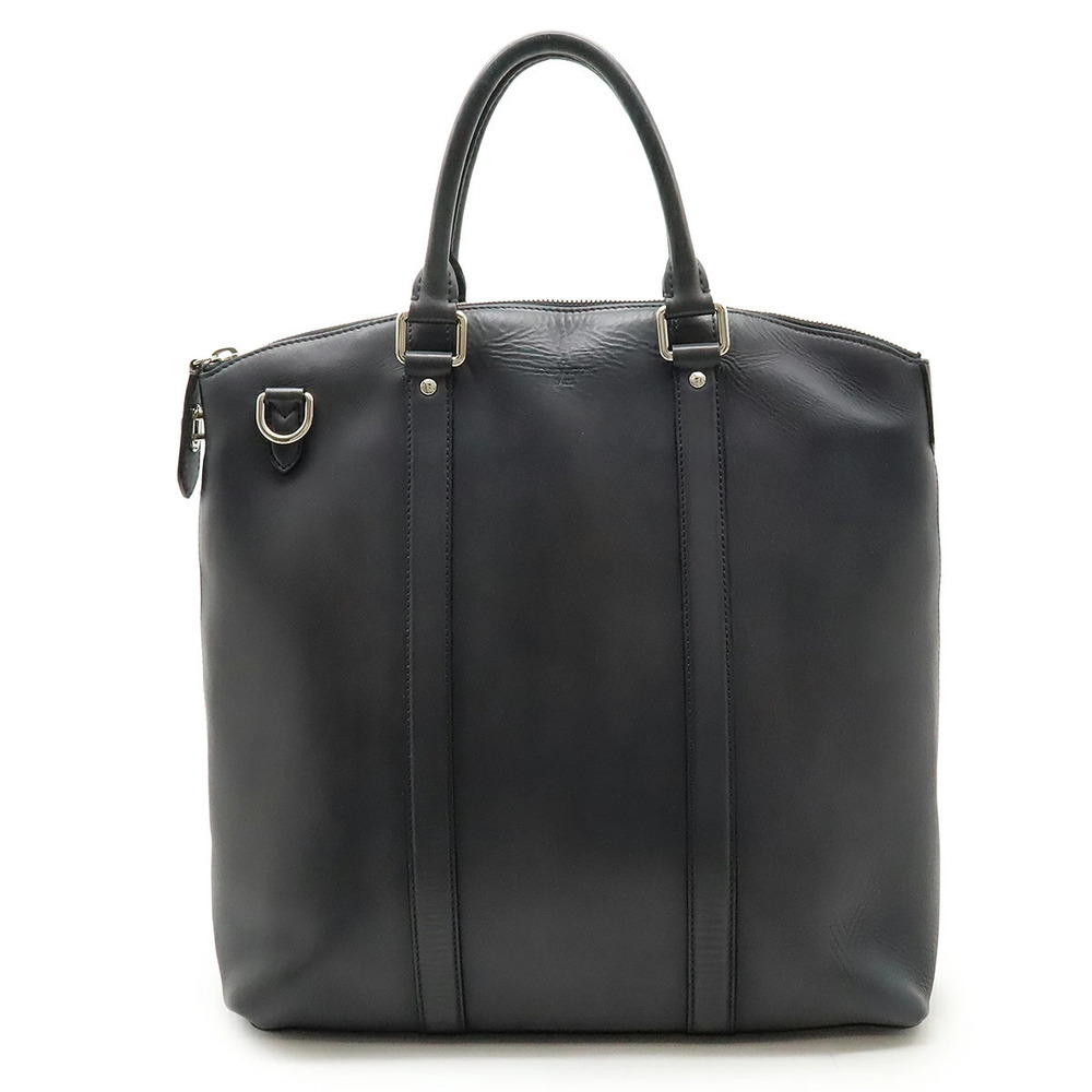 LOUIS VUITTON Cuir Ombre Cabas Tote Bag Handbag Dark Gray